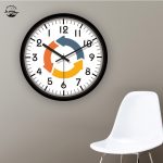 Modern Design Run Backwards Quiet Sweep Clock Anticlockwise Reverse Anti Wall Clock 12 Inch Living Room 2 - Backwards Clock