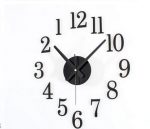 digital decorative Reverse clock DIY wall stickers clockwise watches creative cute when reversing 5 - Backwards Clock